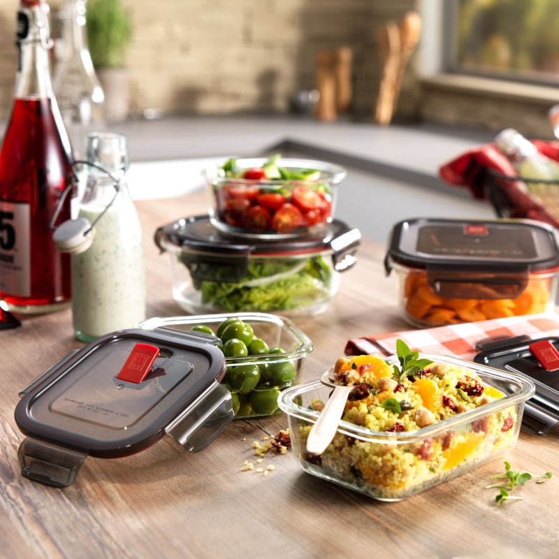 กล่องใส่อาหารแก้วบอโรซิลิเกตทรงสี่เหลี่ยมผืนผ้า ZWILLING รุ่น Gusto  ปราศจากสารบีพีเอ  1400มล. แก้วใส N39506002_3